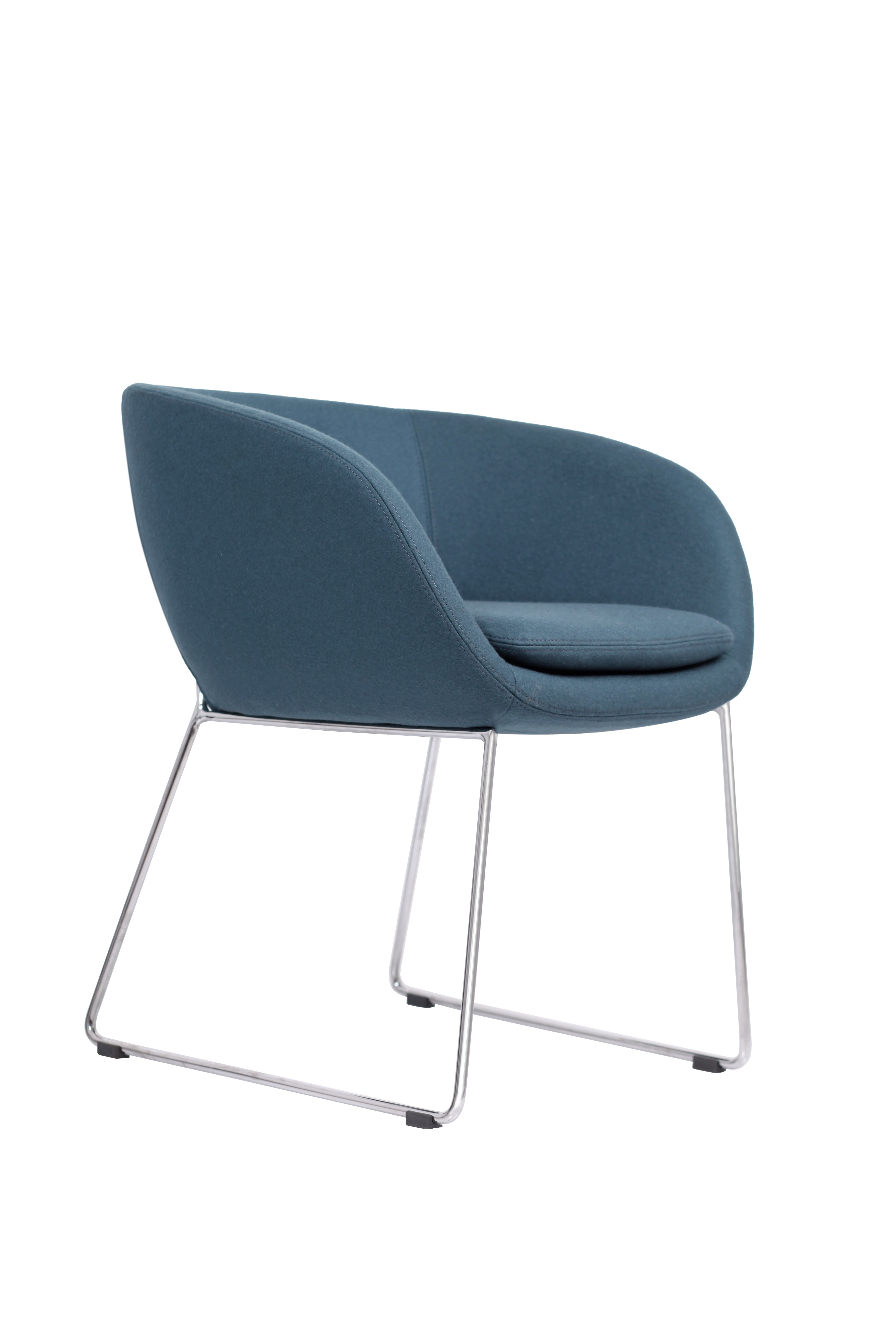 Nova Krom Ayaklı Misafir Koltukları