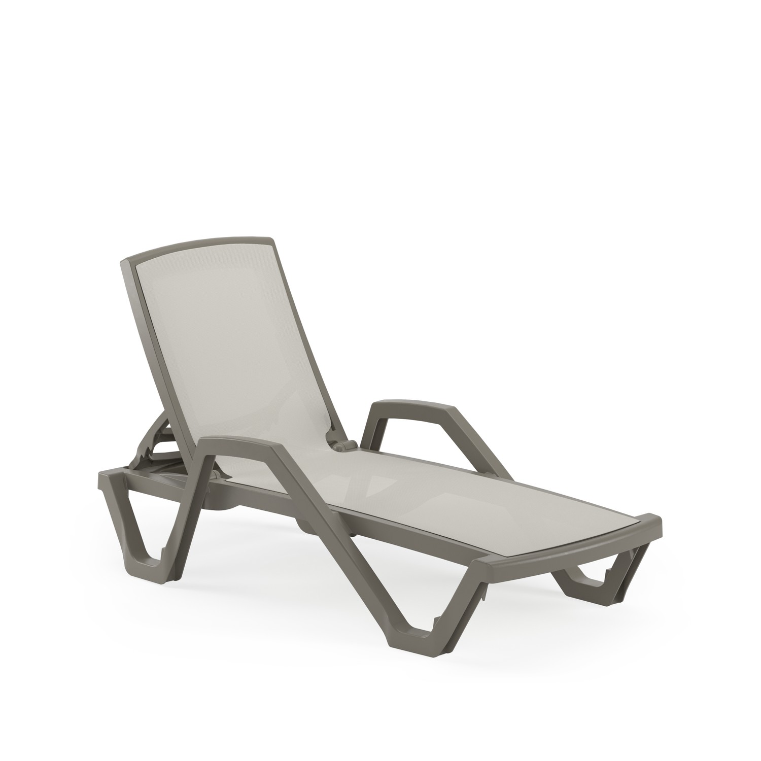 Mare Kolçaklı Şezlong