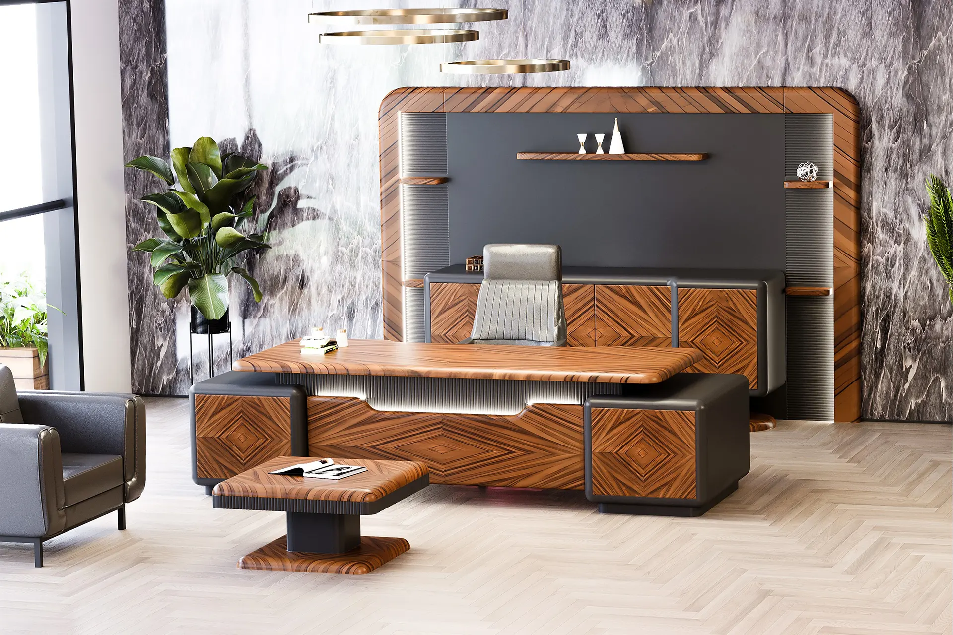 Togg Vip Makam Takımı - Gizli Bölmeli