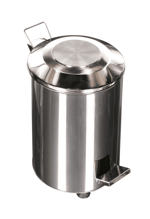 Pedallı Paslanmaz Çöp Kutusu